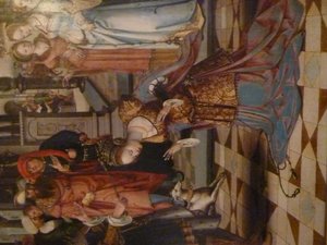 Esther et Assuérus; Adam et Ève - Antwerp School